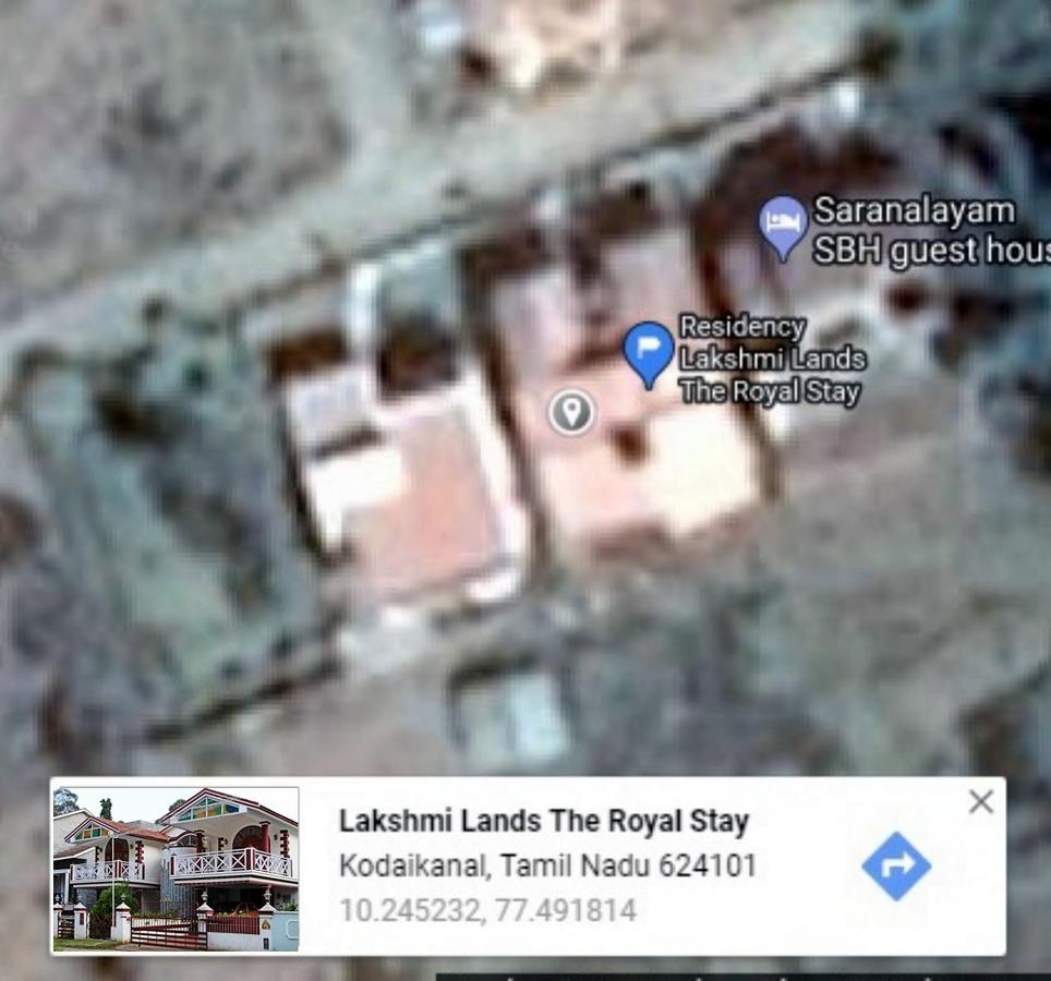 Lakshmi Lands - The Royal Stay Kodaikanal Dış mekan fotoğraf